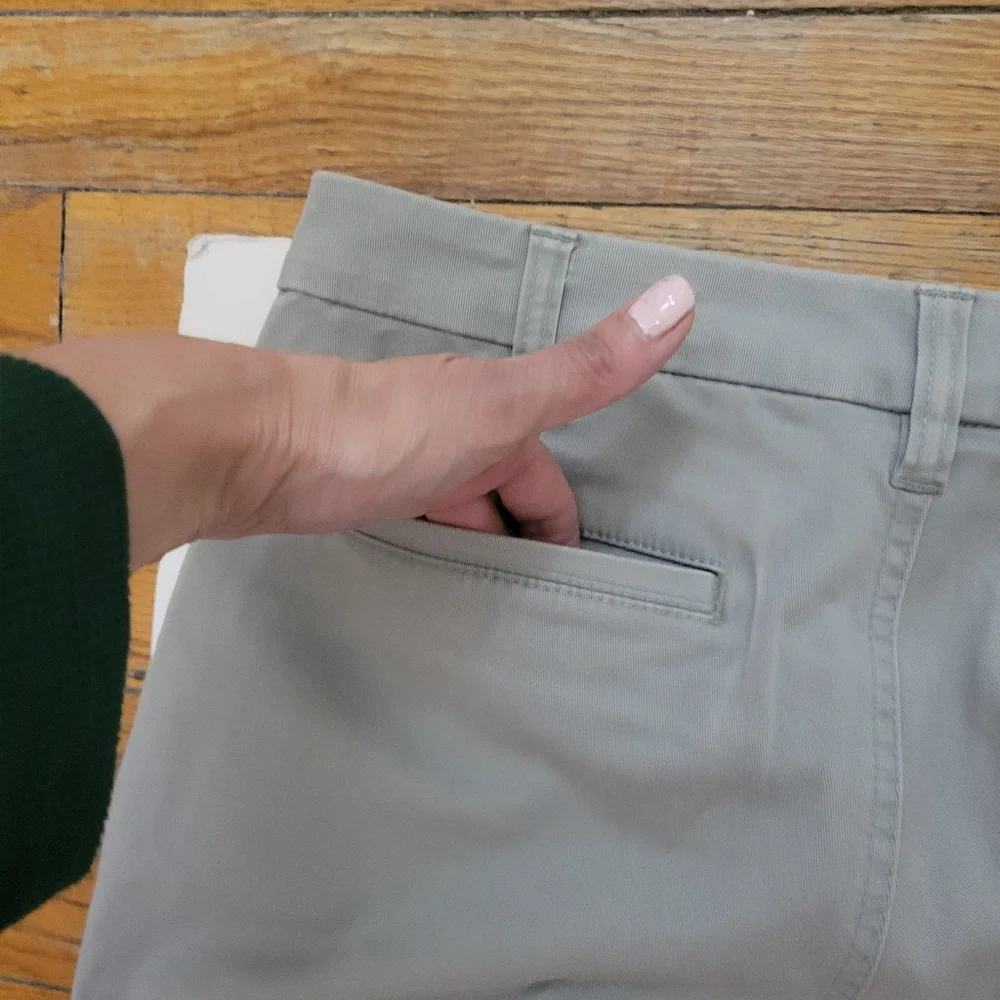 J.Crew Ankle Chino Sage Color EUC Coastal‎ Preppy